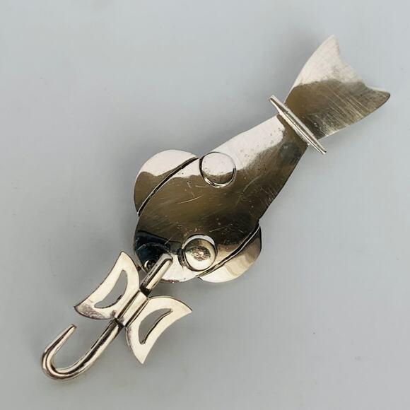 Vintage 925 Cat Brooch - Picture 2 of 11